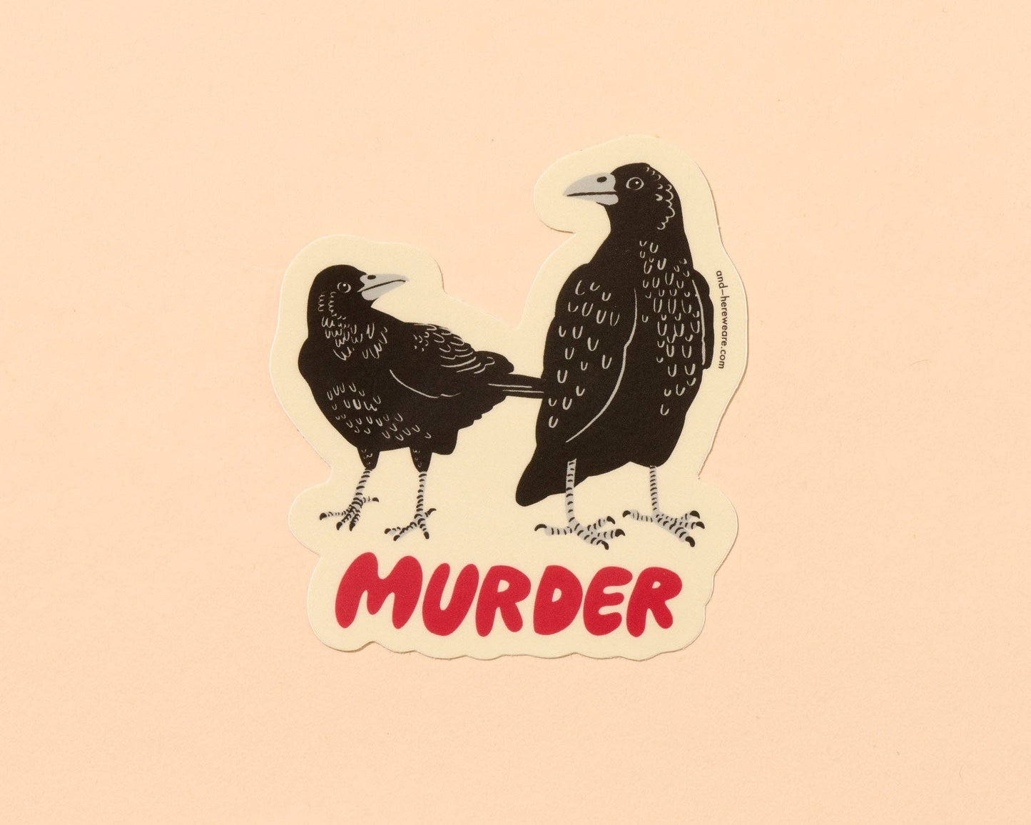 Murder (Crows) Sticker