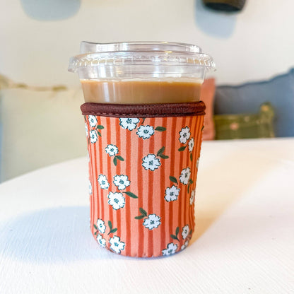 Autumn Blossom Iced Coffee Sleeve