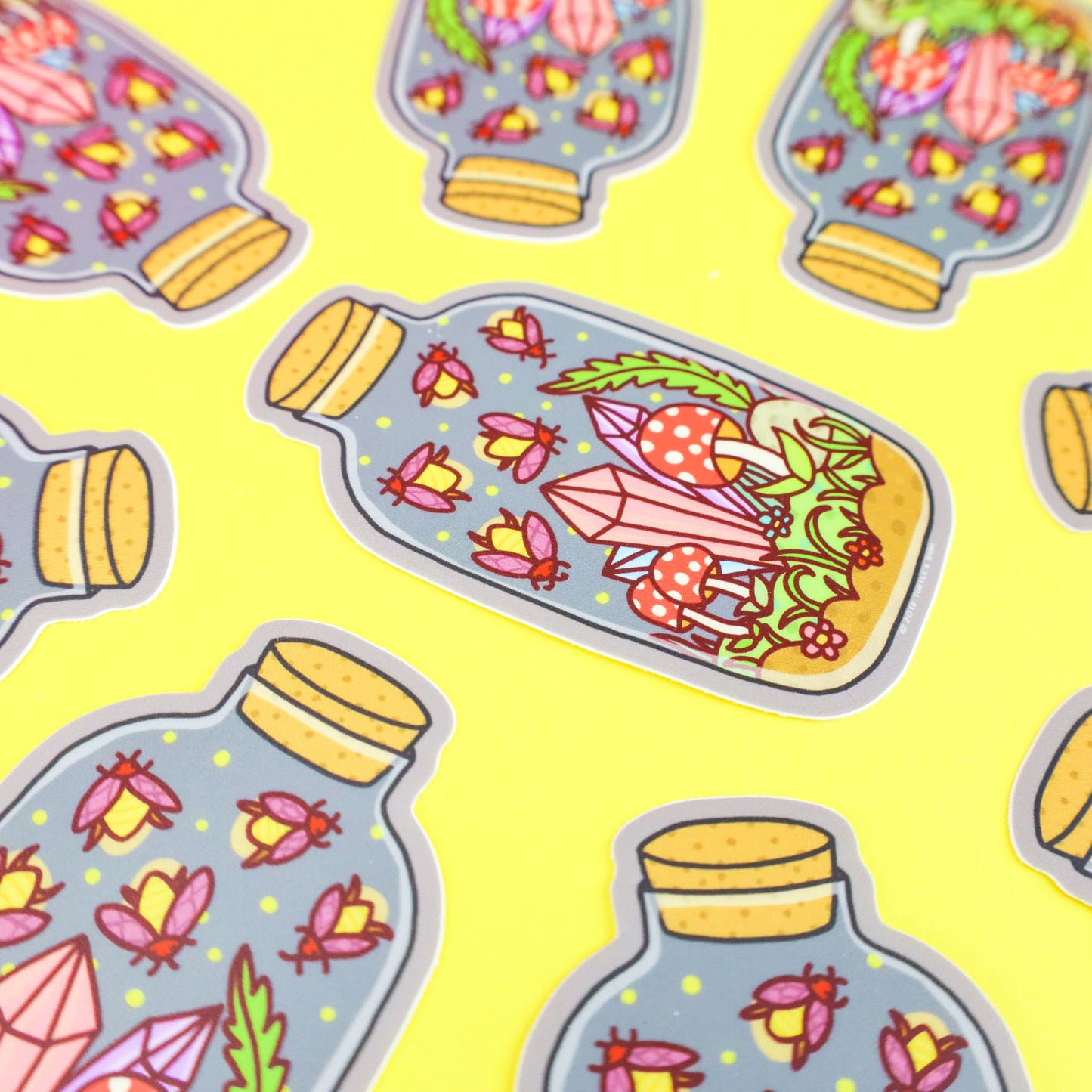 Firefly Terrarium Sticker