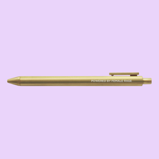 Female Rage Gel Pen