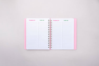 Blue Floral To Do Planner