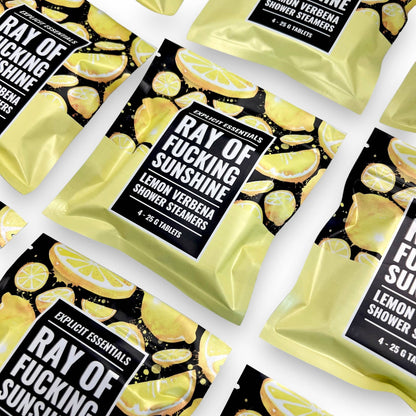 Ray of Sunshine Lemon Verbena Shower Steamers