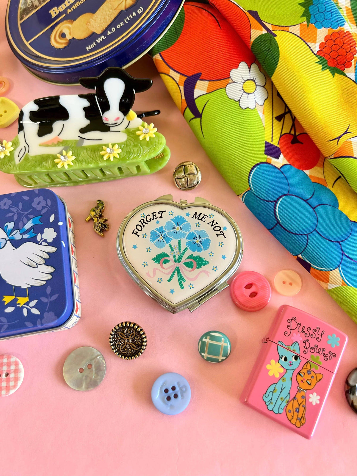 Forget Me Not Pill Case