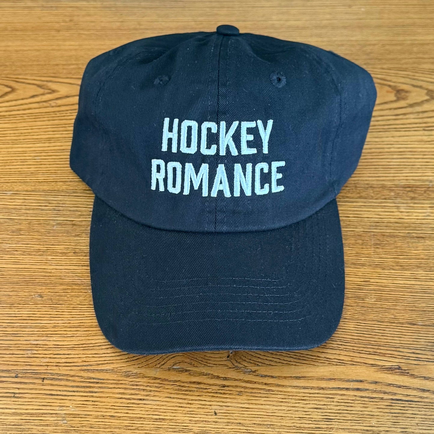 Hockey Romance Baseball Cap