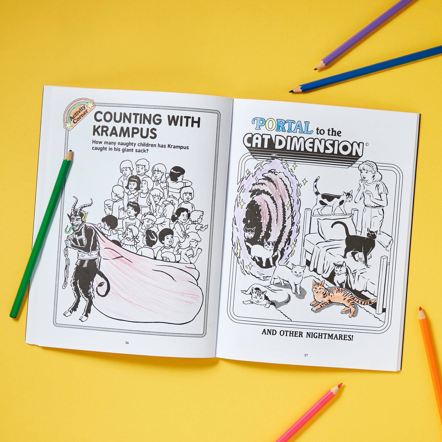 Let's Summon Demons Coloring Book