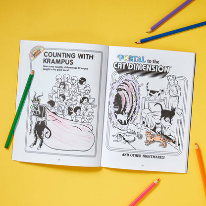 Let's Summon Demons Coloring Book