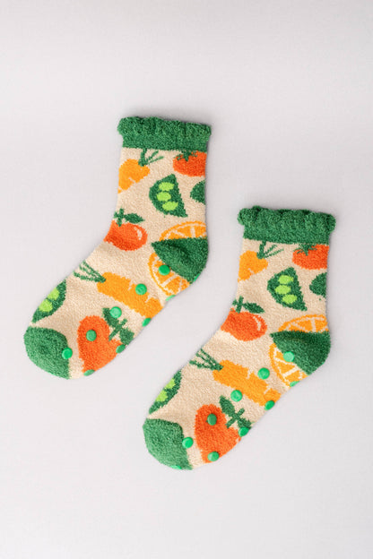 Veggie Cozy Socks