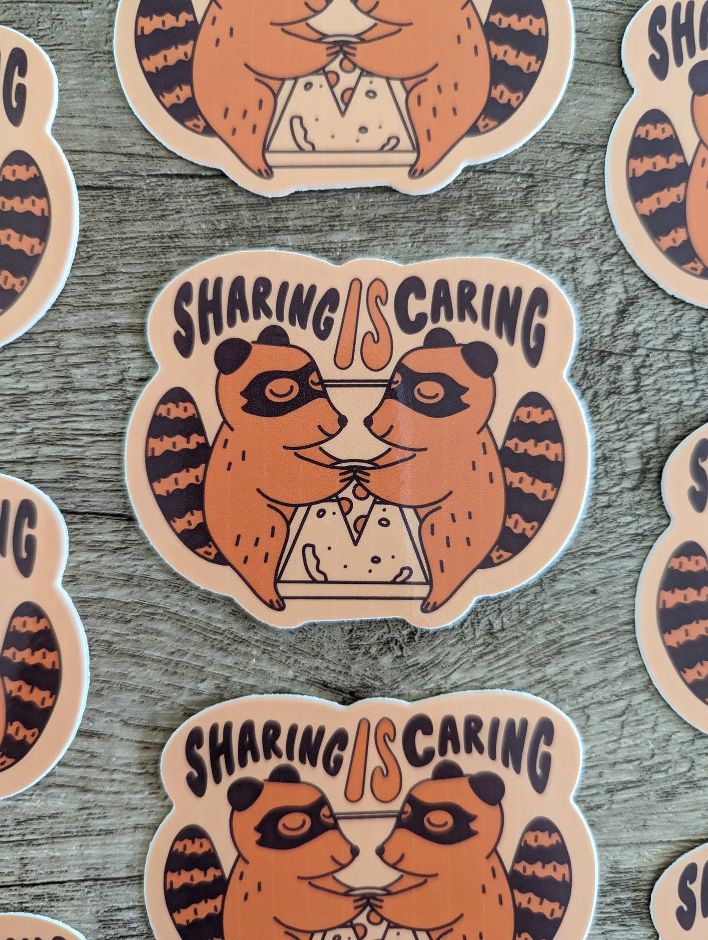 Sharing is Caring Sticker