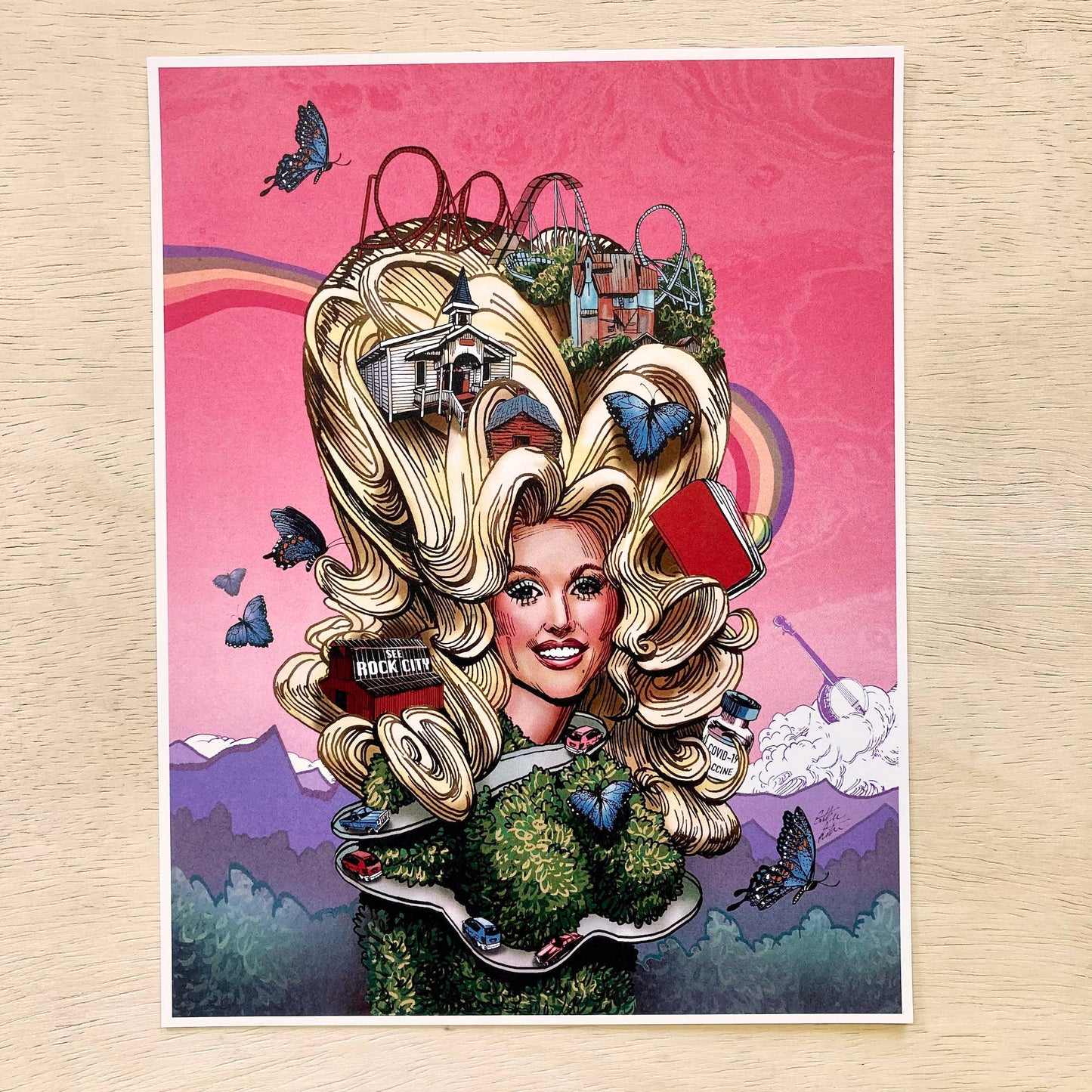 Dolly 8.5x11 Art Print