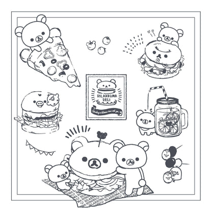 Rilakkuma Coloring Book: Sweet & Savory Treats