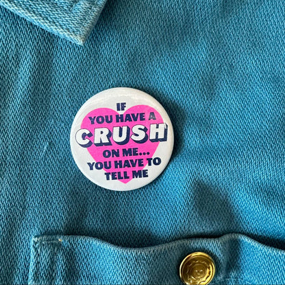 If You Have A Crush On Me Button