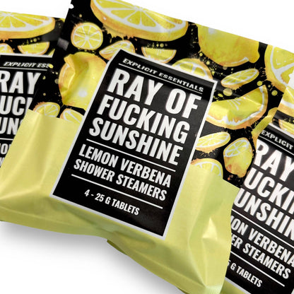 Ray of Sunshine Lemon Verbena Shower Steamers