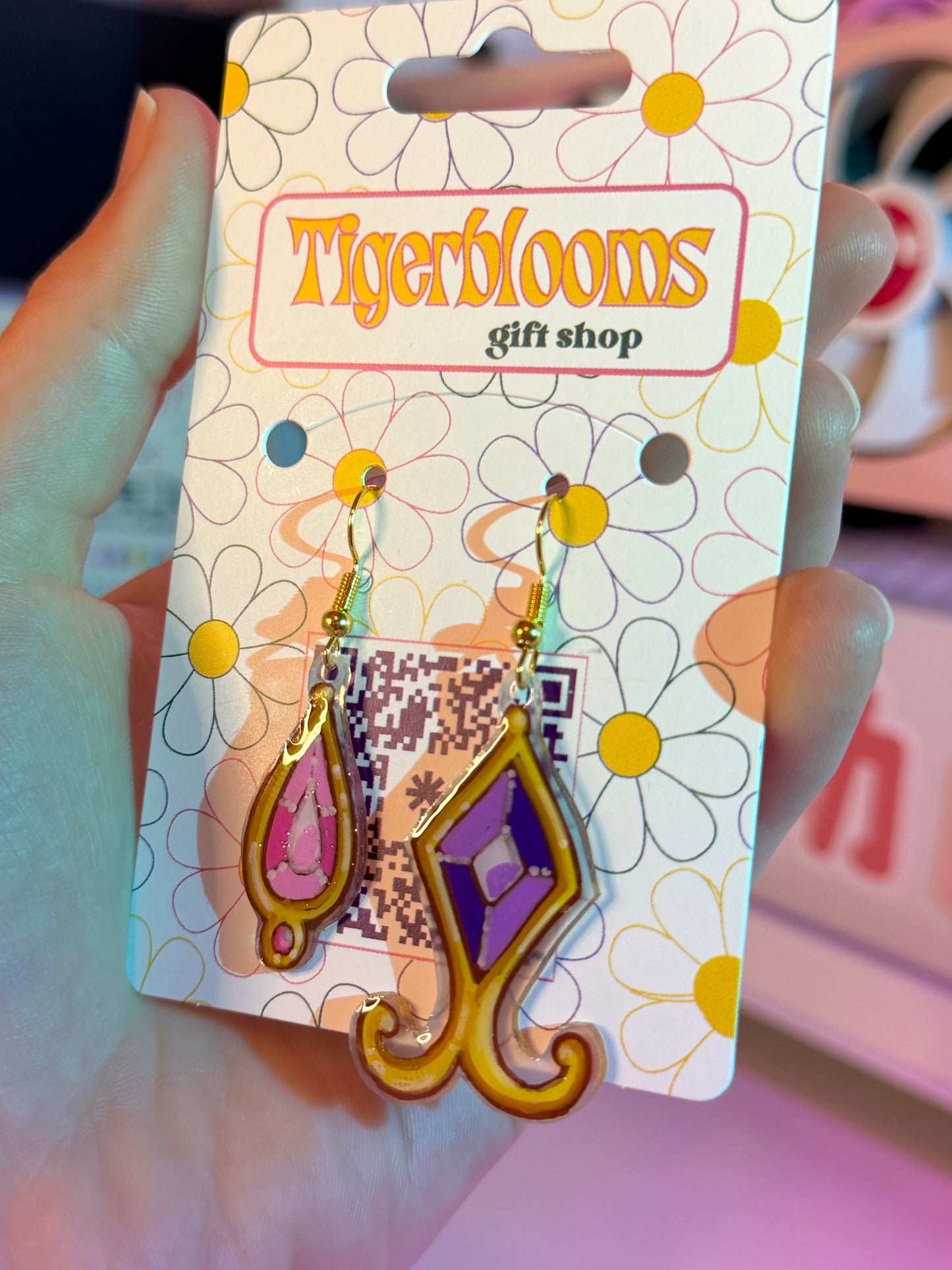 Mado Homu Soulgem Shrinky Dink Earrings