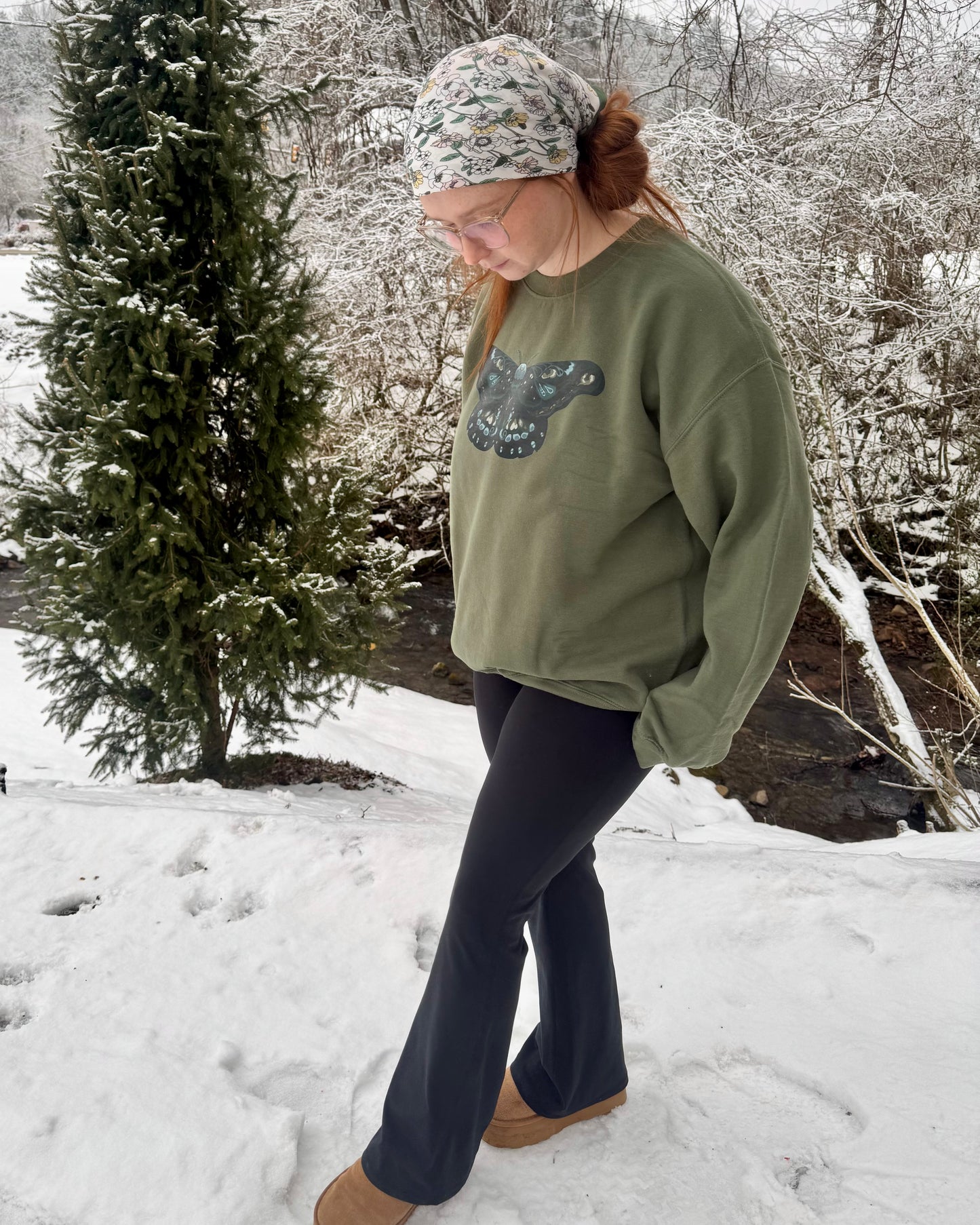 Local Artist Moth Sweatshirt