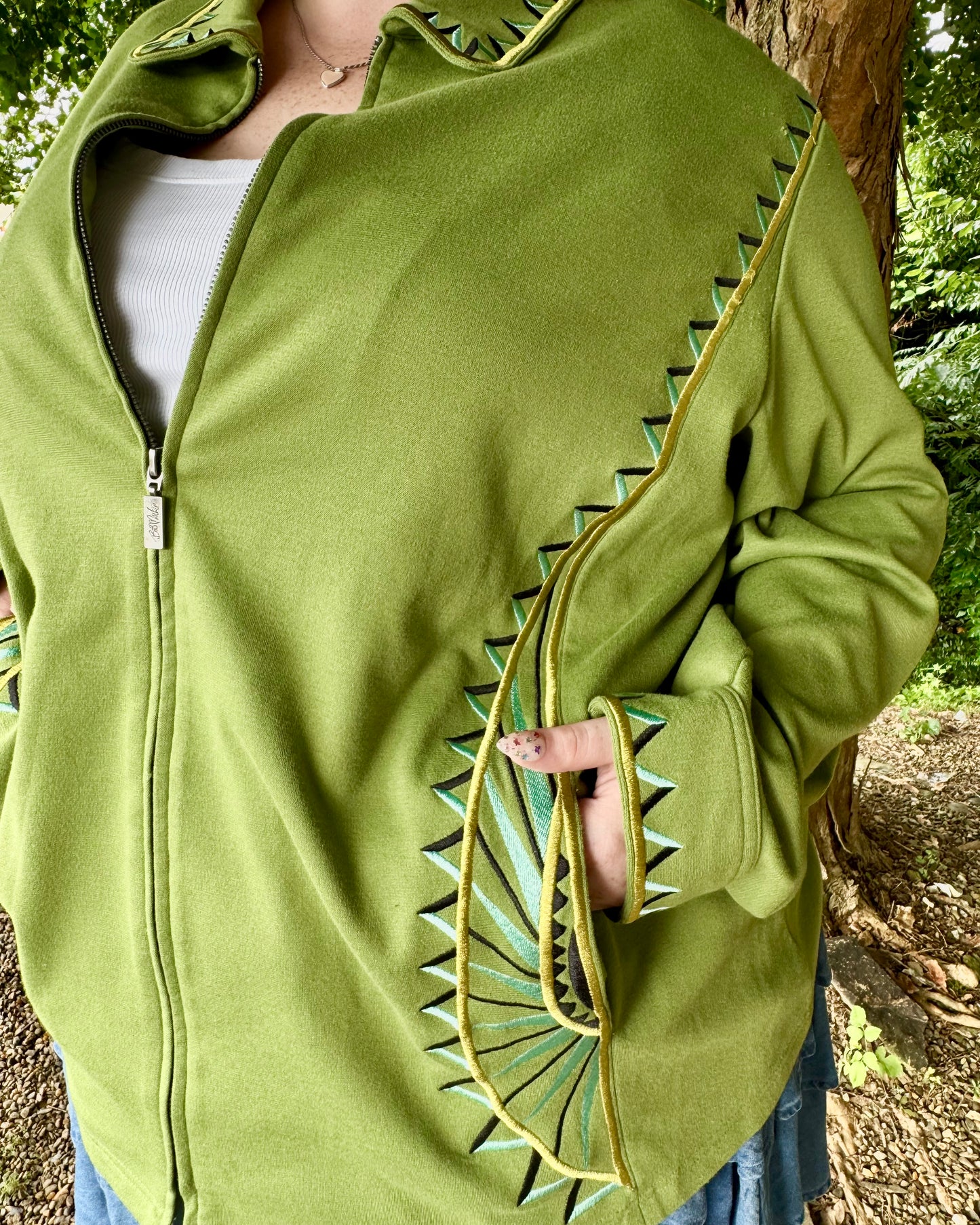 Bob Mackie Zip Up 3X Vintage