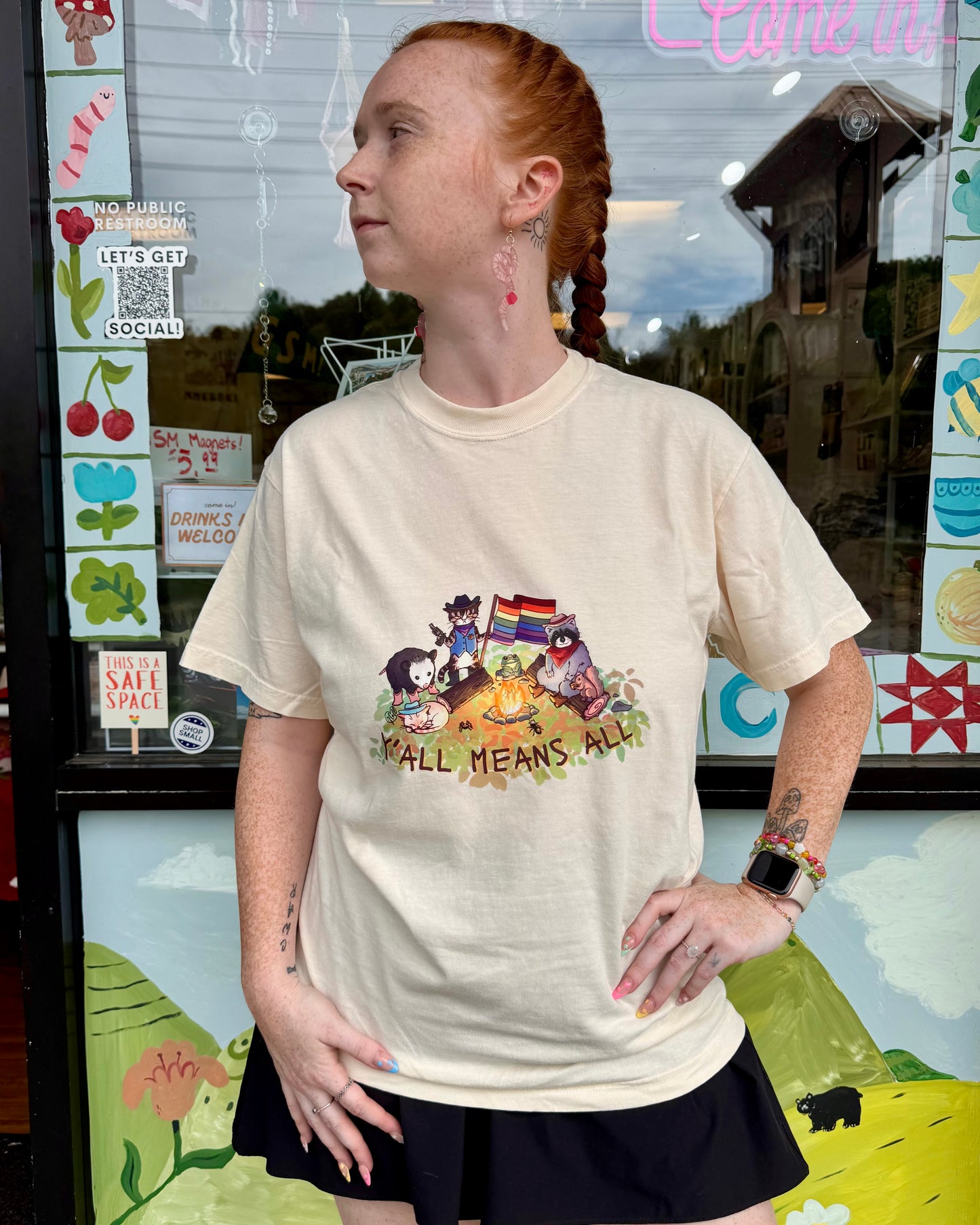 Y'all Means All Critter T-Shirt