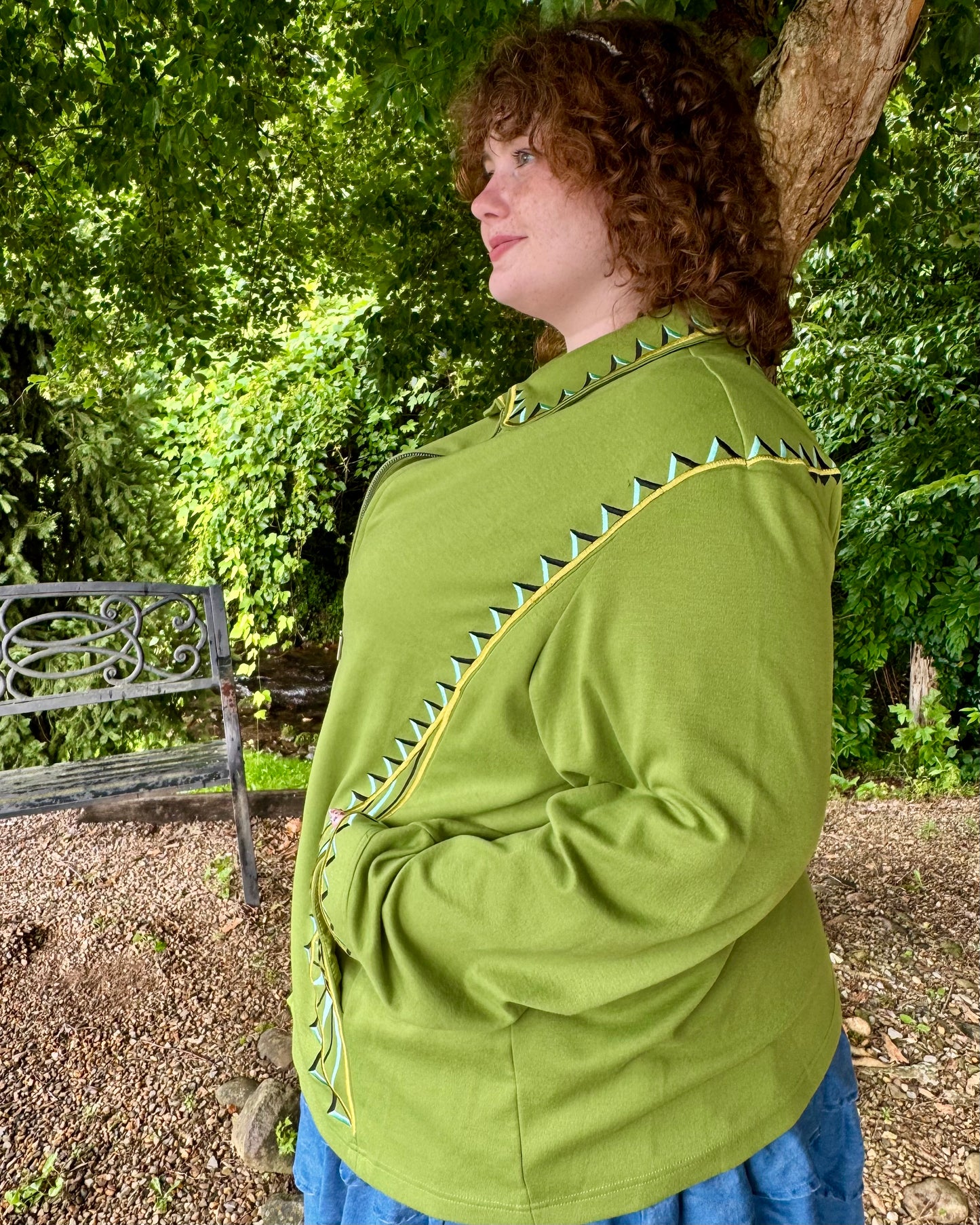 Bob Mackie Zip Up 3X Vintage