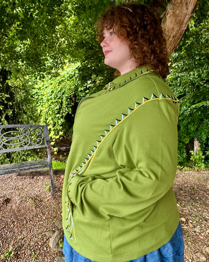 Bob Mackie Zip Up 3X Vintage