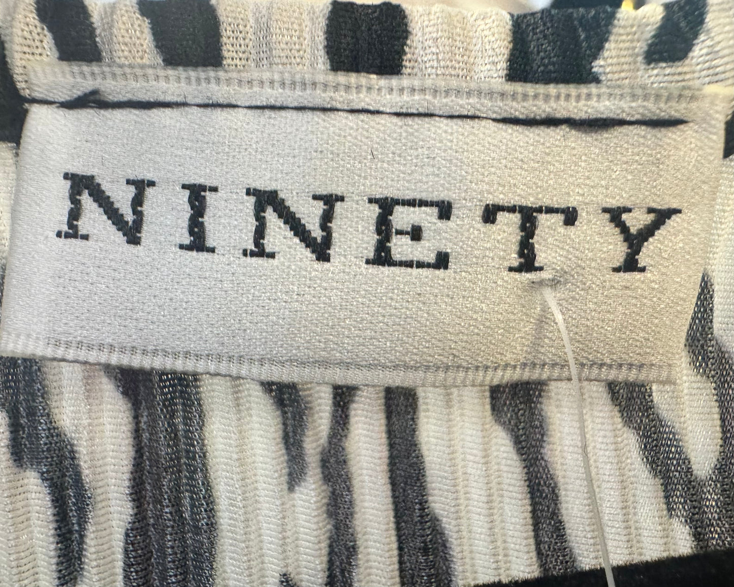 Zebra Dress Vintage Medium