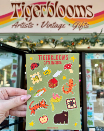 Tigerblooms x Sydney Sticker Sheet