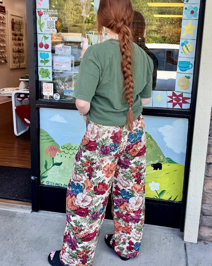 Flower Cargo Joggers