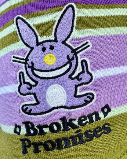 Happy Bunny Knit Mini Skirt Consignment Medium