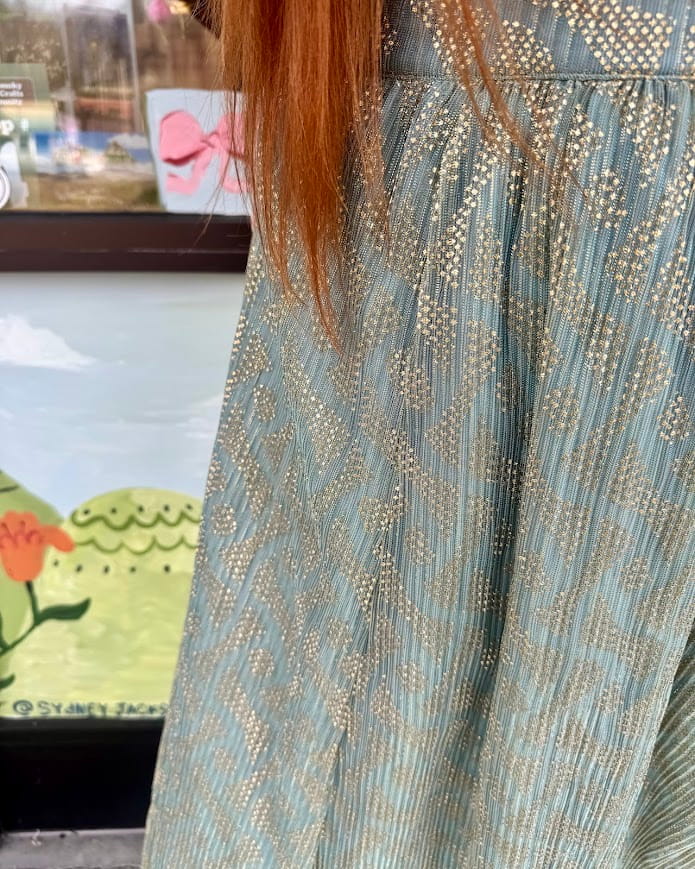 Jaded Beetle Midi Skirt