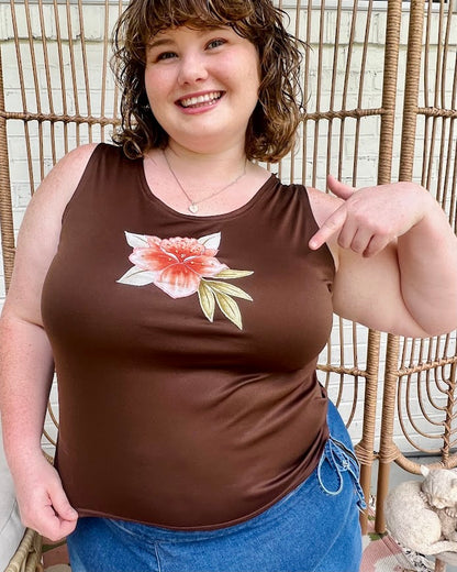 2X Brown Hawaiian Tank