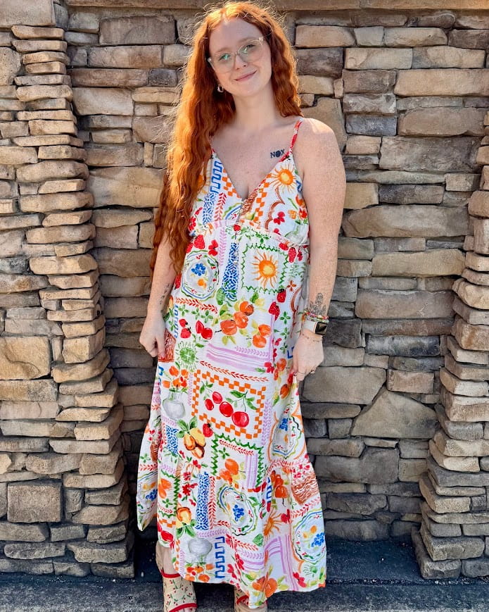 Button Down Vacay Maxi
