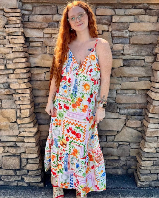 Button Down Vacay Maxi