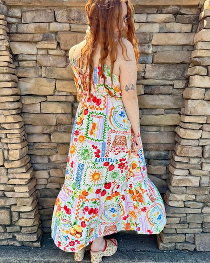 Button Down Vacay Maxi