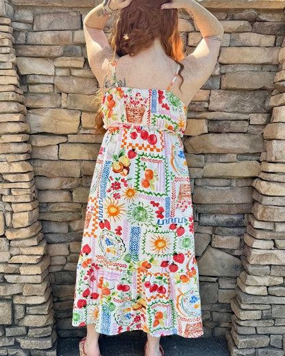 Button Down Vacay Maxi