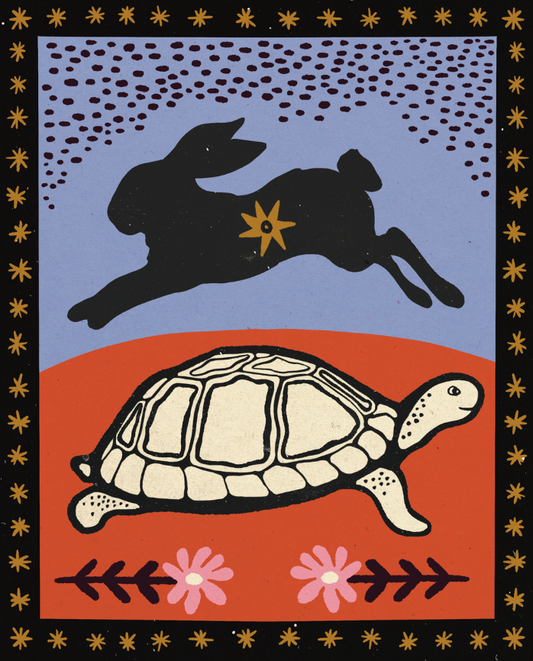 Slow & Steady 8x10 Art Print