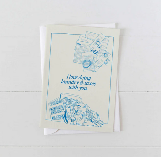 Laundry Love Card