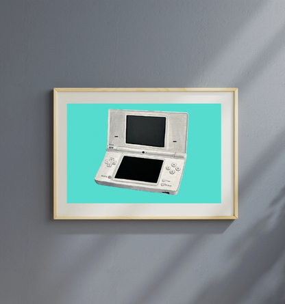 Nintendo DS 8x10 Art Print