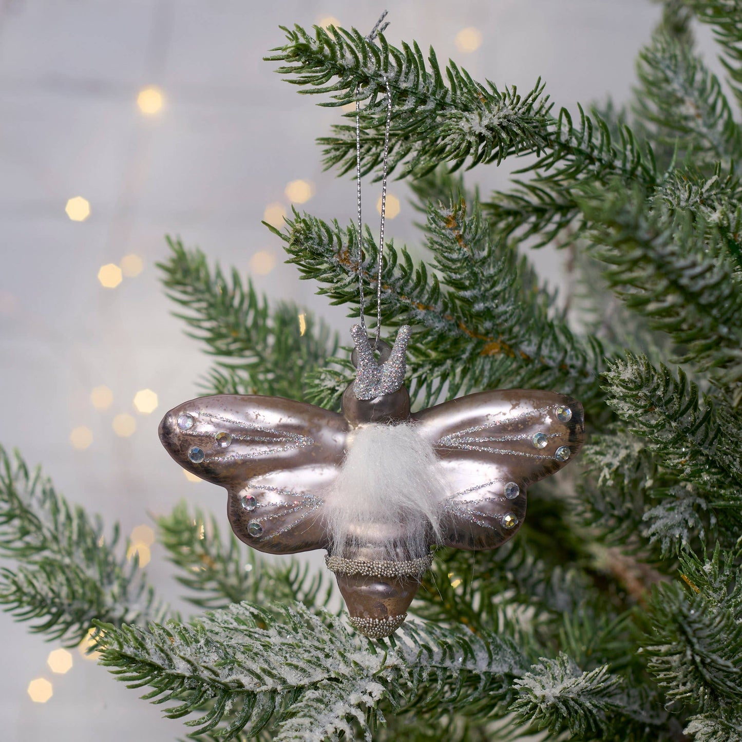 Glass Insect Ornament