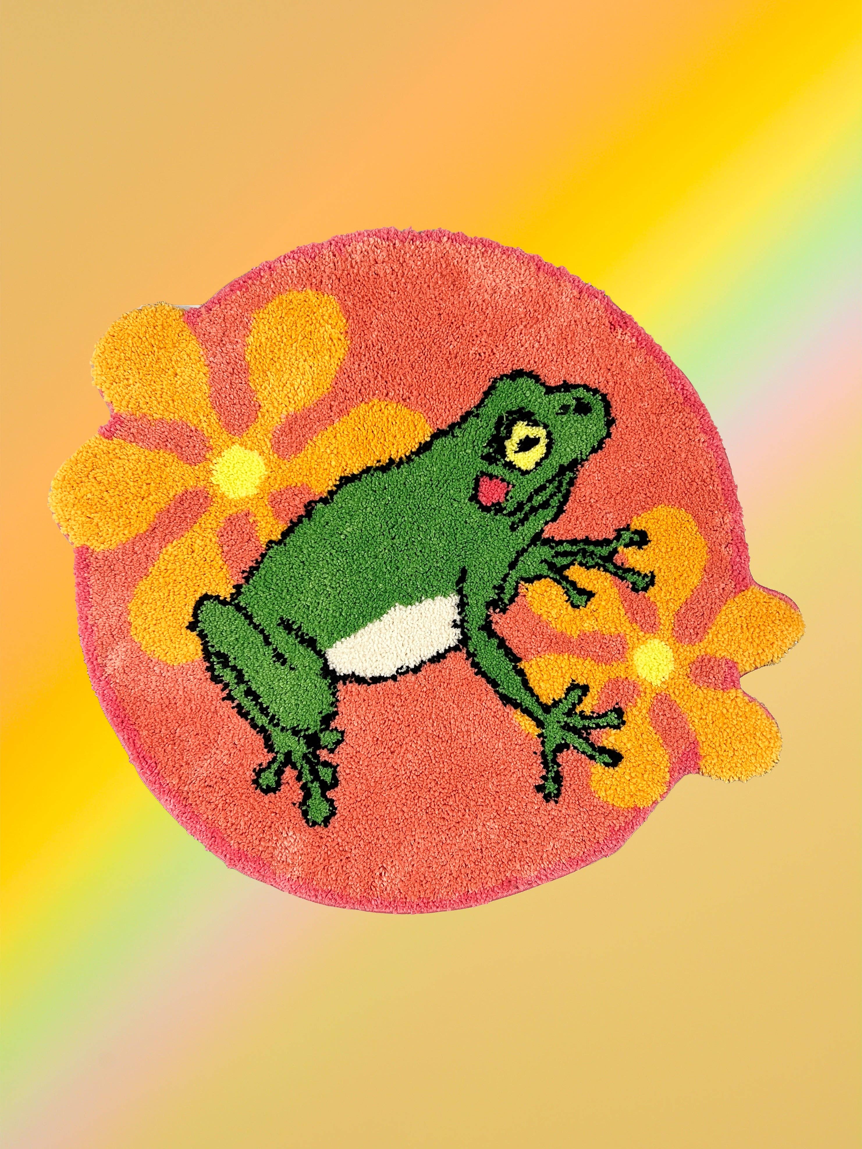 Frog Rugs Frog Rug – Tigerblooms Gift Shop