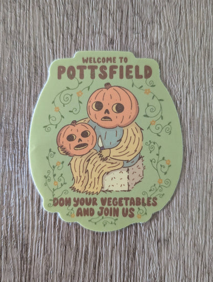 Welcome to Pottsville Sticker