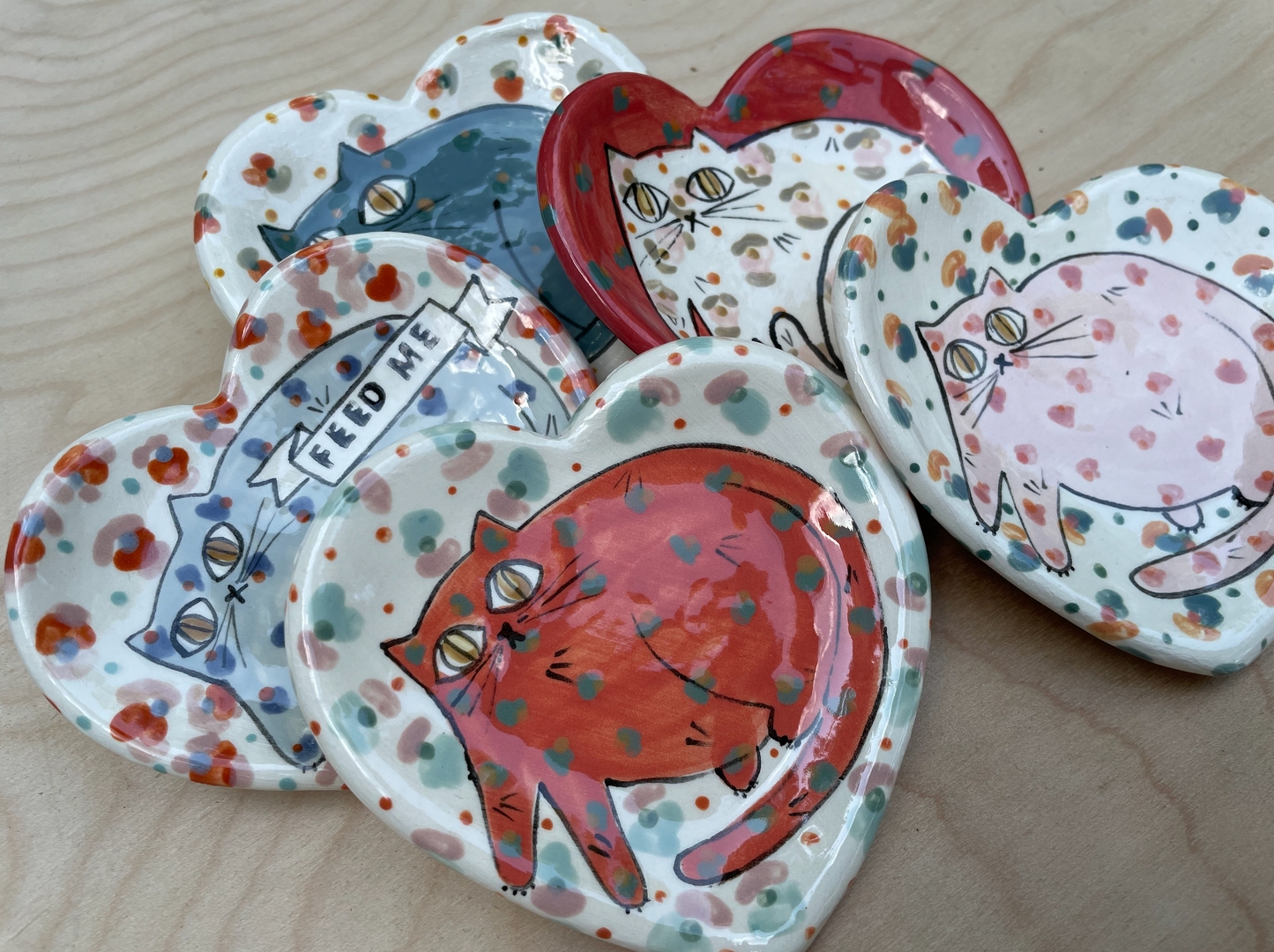 Ceramic Kitty Dish