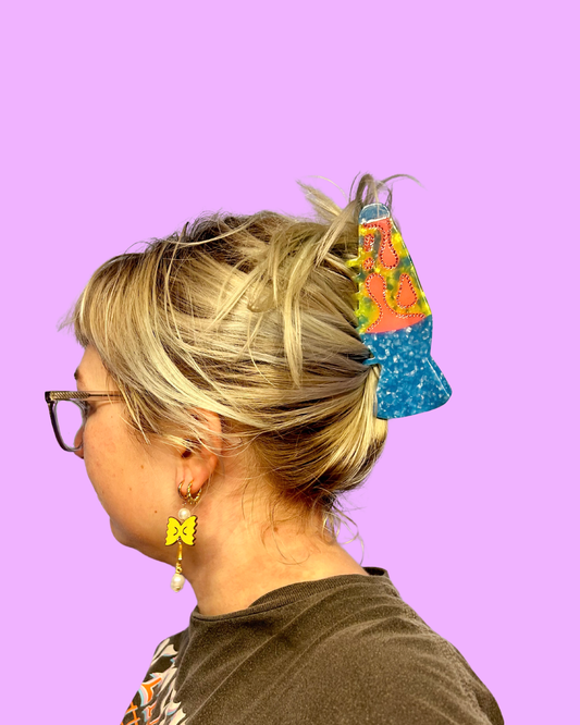 Lava Lamp Hair Claw