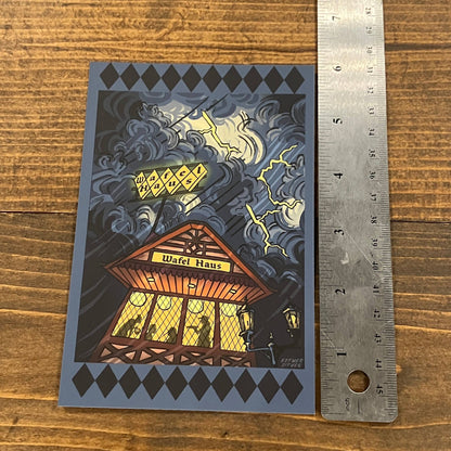 Wafel Haus Postcard