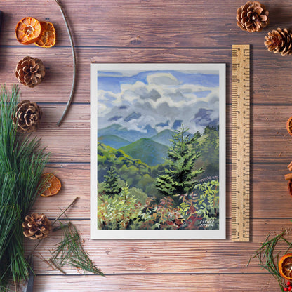Great Smoky Mountains 8.5x11 Print