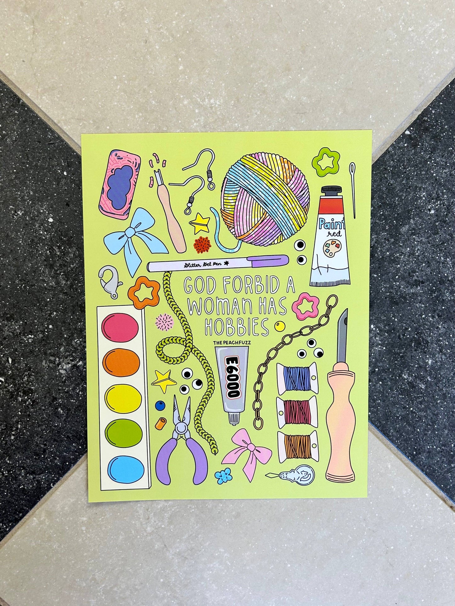 God Forbid A Woman Print