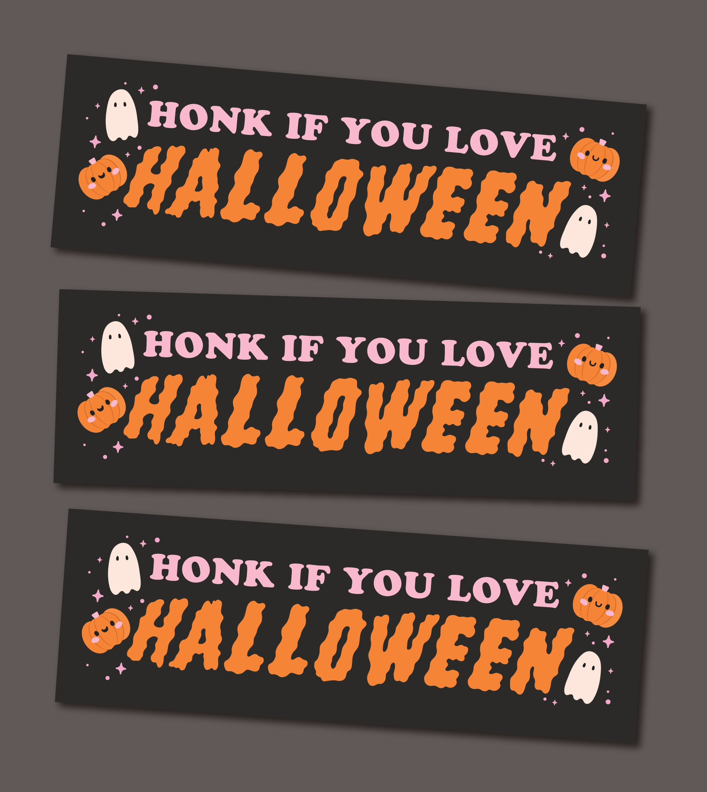 Honk if You Love Halloween Bumper Magnet