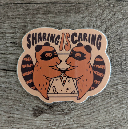 Sharing is Caring Sticker