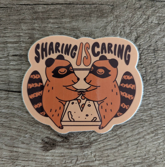 Sharing is Caring Sticker