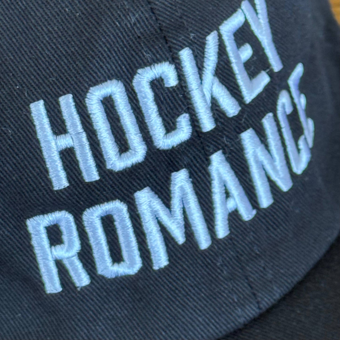 Hockey Romance Baseball Cap
