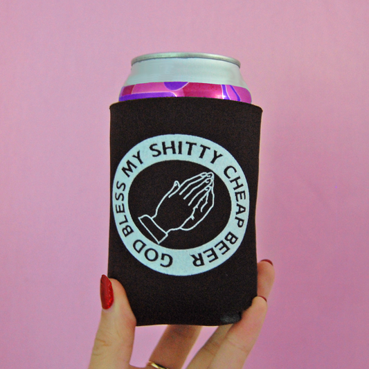 God Bless my Beer Koozie