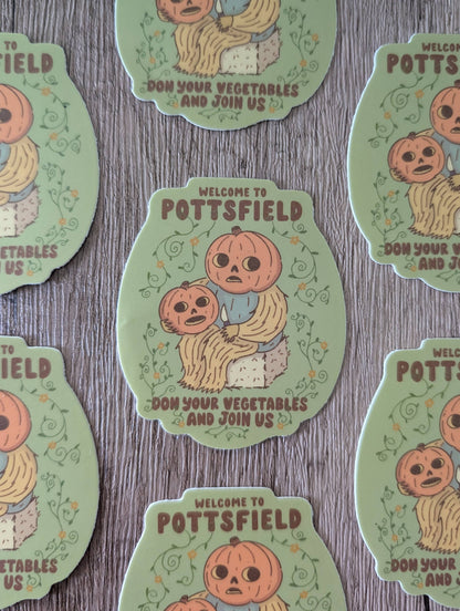 Welcome to Pottsville Sticker