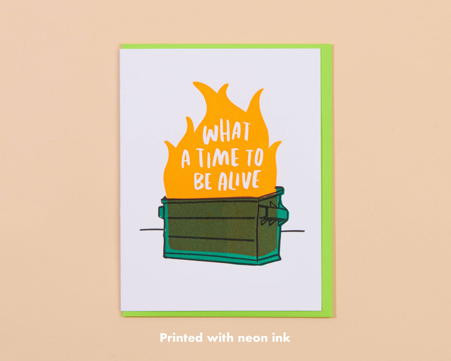 Dumpster Fire Card